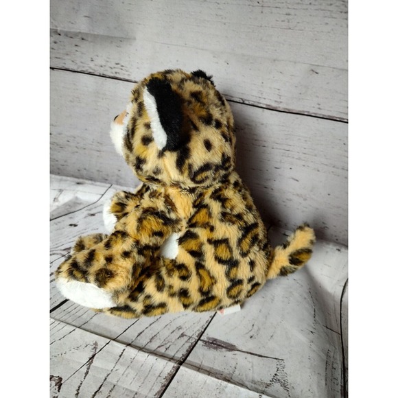Aroma Home Cuddly Plush Cheetah NO Heat Pack 11" Seated Stuffed Animal Realistic - Picture 3 of 7